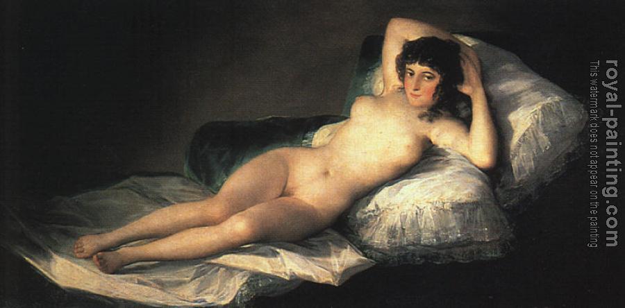 Francisco De Goya : The Nude Maja (La Maja Desnuda)